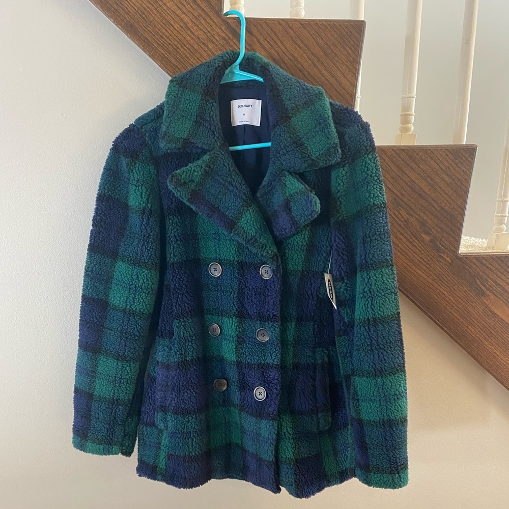Old Navy Plaid Jacket SzXS